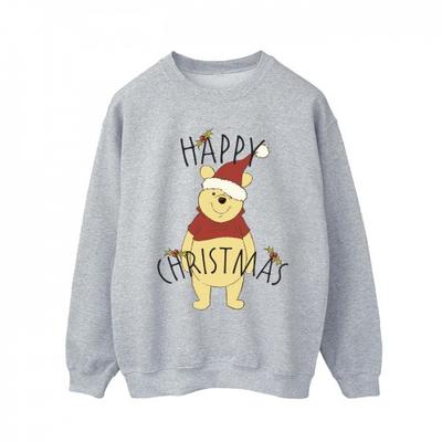 Мужская толстовка Winnie The Pooh Happy Christmas Holly