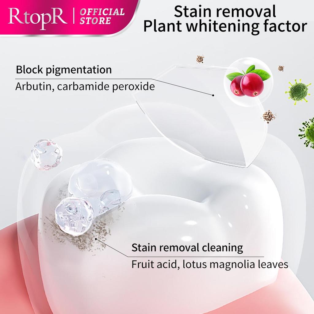 RtopR Эссенция для гигиены полости рта, отбеливающая эссенция для ежедневного использования, эффективное удаление налета, пятен, чистящее средство, вода для чистки зубов