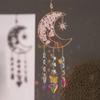 Suncatcher Crystal Dream Catchers Rainbow Catcher Crystal Stone Prism Star Moon Sun  Indoor Window Car Hangings Garden Decor