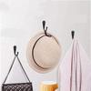 10Pcs Metal Hooks With Screws Wall Mounted Hanging Hook For Coat Towel Bags Caps Hanger Kitchen Bathroom Storage Rack Holder