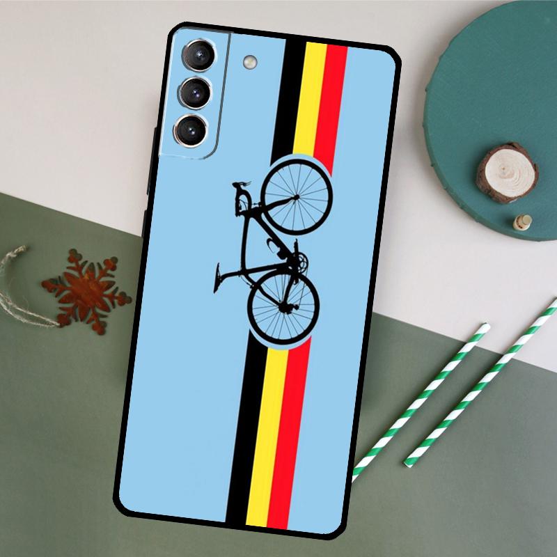 Mountain Bike Cycling Case For Samsung Galaxy S23 S22 Ultra S20 S21 FE S8 S9 S10 Plus Note 10 20 Ultra Back Cover