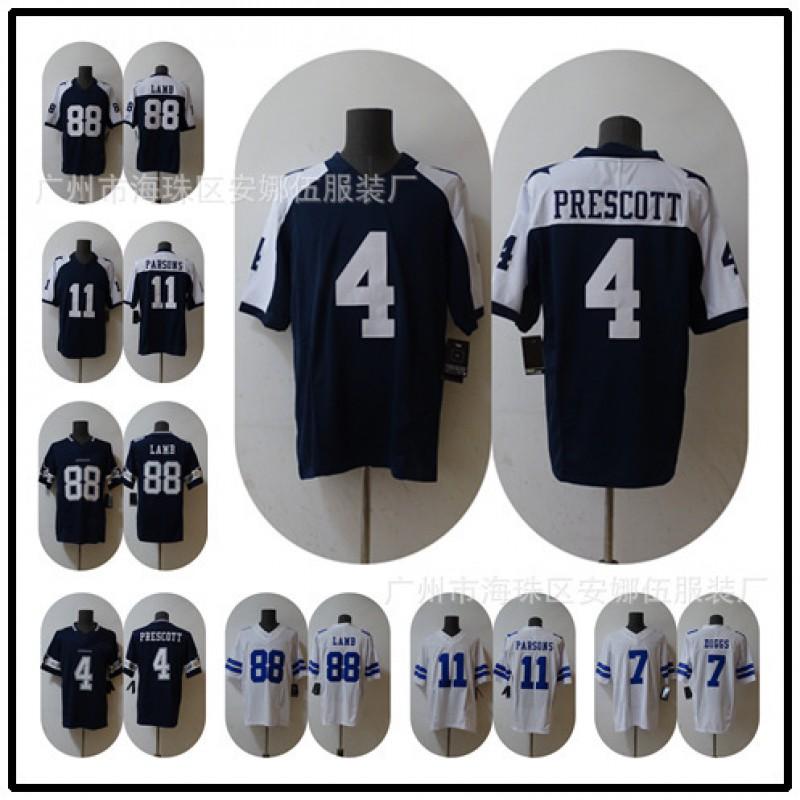 Dallas Cowboys NFL Football Jersey T-Shirt Mens V-Neck Sportswear Embroidered Team Uniform Fan Wear