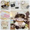 Coat Doll Clothes Dress Winter Set Cotton Doll Outfit Dress  Cotton Doll Accessories