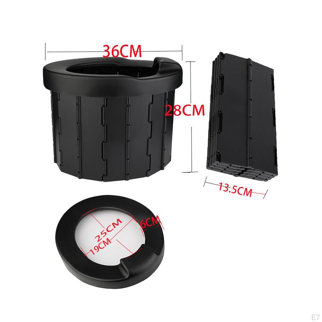 Портативный туалет, походный туалет, складной дорожный многоцелевой горшок для взрослых и детей