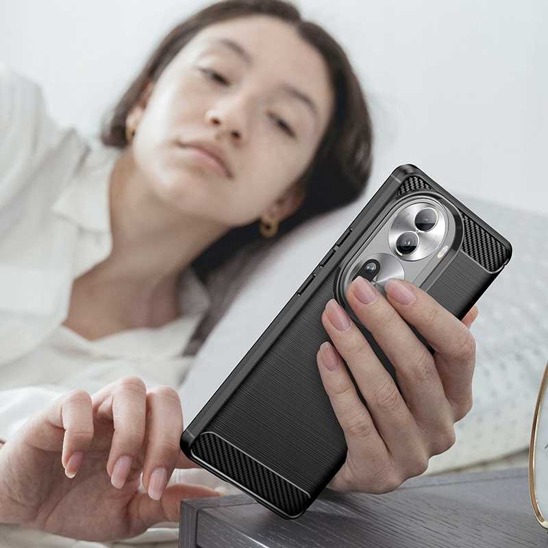 Spacecase Carbon Oppo Reno 11 Pro 5G Black