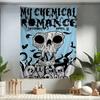 Популярная рок-группа My Chemical Romance Аниме Гобелен Хиппи Цветочные Настенные Ковры Декор Комнаты В Общежитии Настенное Украшение Домашний Декор