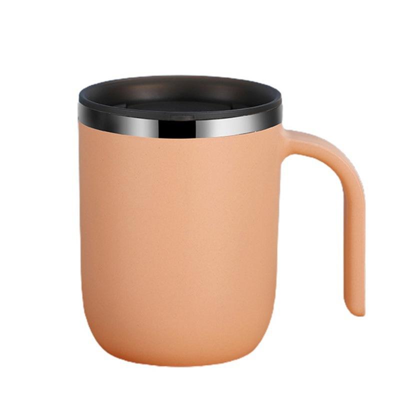 Кружка из нержавеющей стали Простая кофейная чашка Изолированная Большая вместимость Контейнер для молока Тепло Экологически чистый