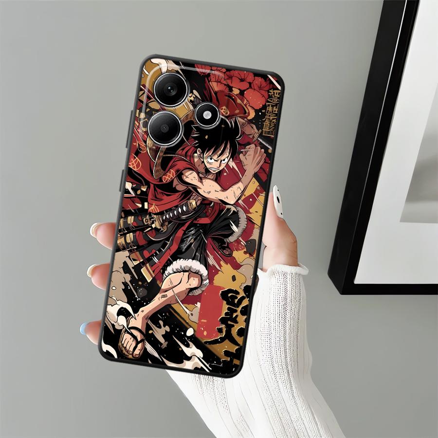 Чехол для телефона Funda для Xiaomi Redmi Note 11S 12S 11 13 12 Pro Plus 10 9 8 Pro 9s 10S Крутой Луффи ЭЙС