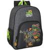 Школьный рюкзак - SAFTA - Черепашки-ниндзя - Зеленый - Адаптируемый к тележке - Для детей