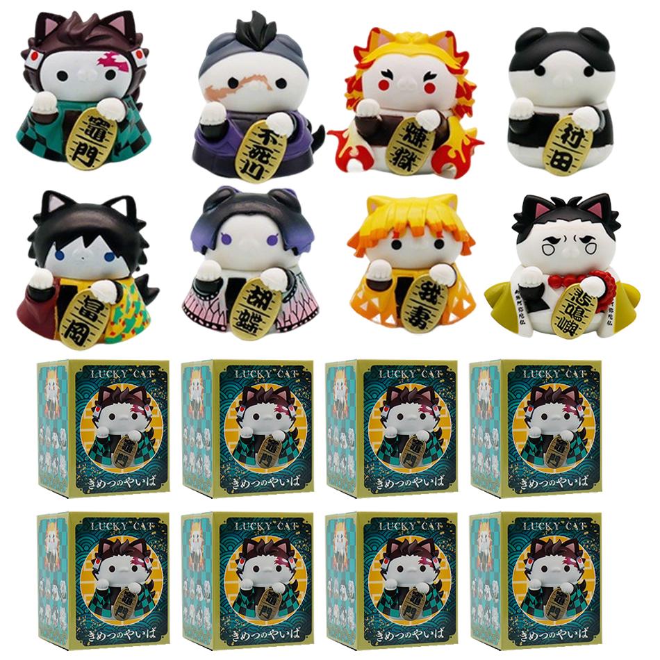 НОВАЯ аниме-фигурка Истребитель демонов-Kimetsu No Yaiba MEGA CAT PROJECT Танджиро Незуко Иноске Зеницу Фигурка Модель Кукла Подарок