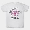 Футболка женская Yoga Lover Gift Powered By Yoga Harajuku Print Kawaii футболка летняя женская футболка с коротким рукавом топ футболка