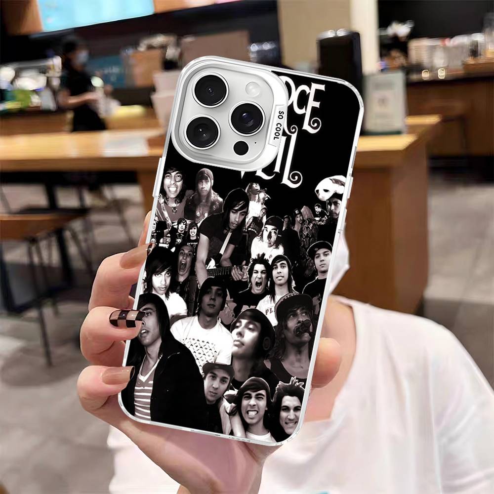 Классическая Band P-Pierce T-The V-Veil Чехол для телефона Для iPhone 16 15 14 13 12 11 17 Pro MAX Plus Pro Матовый Ударопрочный Чехол