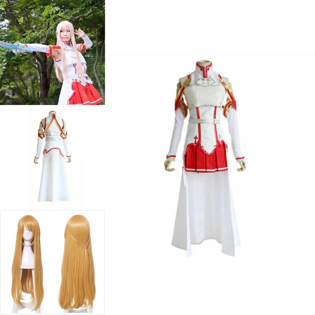Изысканный костюм для косплея Sword Art Online Sao Alicization Асуна Юки для энтузиастов