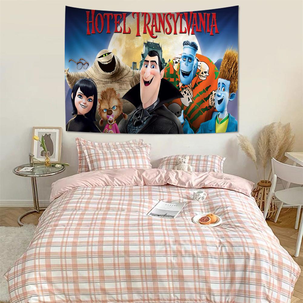 Anime Hotel Transylvania Hanging Bohemian Tapestry Bohemian Wall Tapestries Mandala Kawaii Room Decor