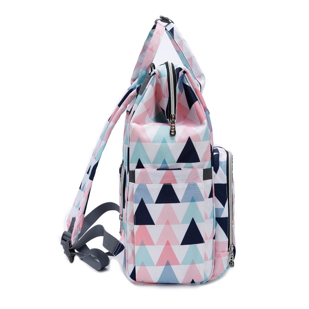 Insular Diaper Bag Portable Mummy Bag Large Capacity Travel Bag with Stroller Straps for Newborn