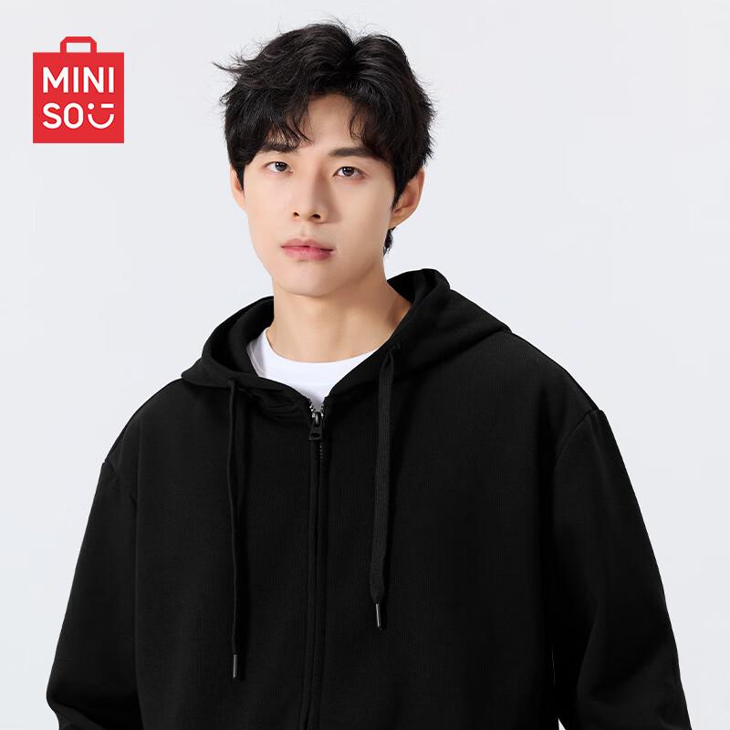 MINISO Мужская повседневная толстовка на молнии