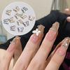 Beautiful Butterfly Nail Charms Shining Delicate Shape Decorative