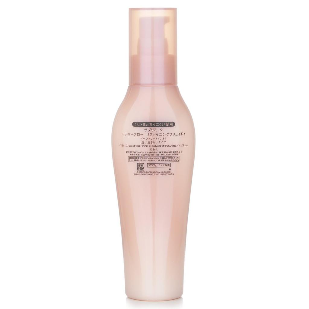 Shiseido Pro Sublimic Airy Flow очищающий флюид 125 мл