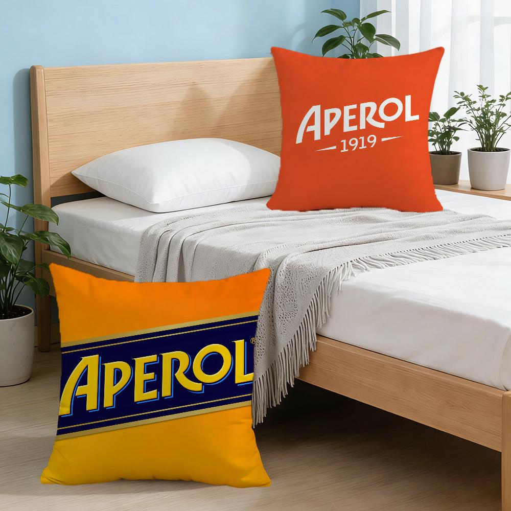 A-Логотип Aperol S-Spritz-Z Наволочка Для Печати Подушек Декор Дивана Дом Автомобиль Комната Кофейня Офис Скандинавская Простота