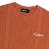 MAHAGRID Fisherman Knit Sweater Orange(Mg2Dfmk624A)