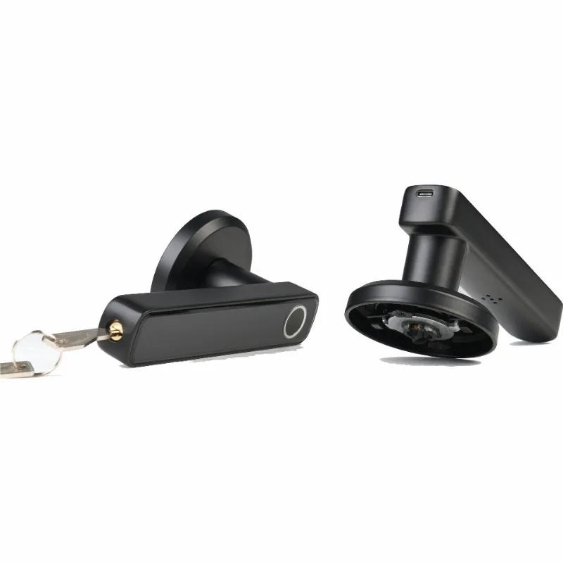 Tuya Smart Fingerprint Дверной замок Ручка Bluetooth Беспроводной Цифровой Дверной Замок Пароль Отпечаток Пальца Домашняя Безопасность Удаленный Замок