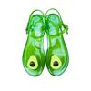 Women Slippers Transparent PVC Fruit Decoration Sandals For Ladies Summer Outdoor Buckle Strap Beach Shoes Female Fashion