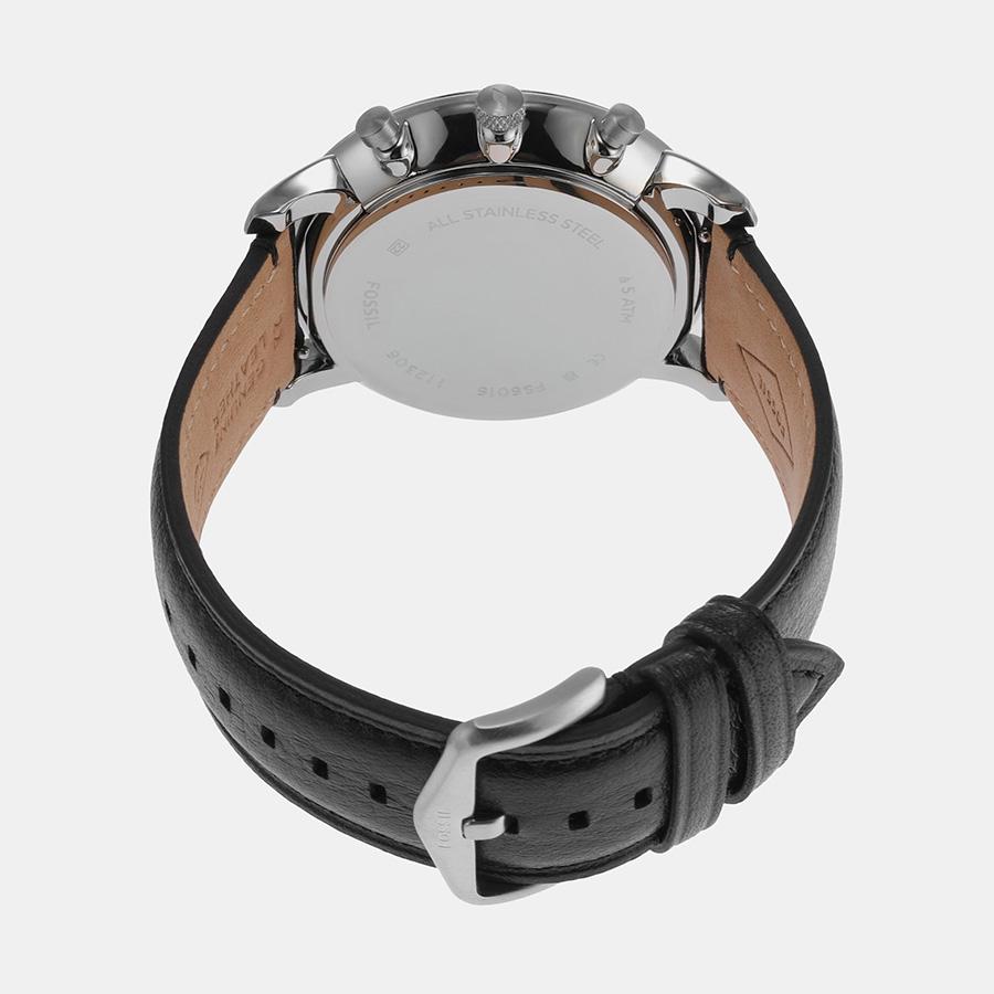 Fossil Мужские серебристые из нержавеющей стали, бордовый циферблат l FS6016