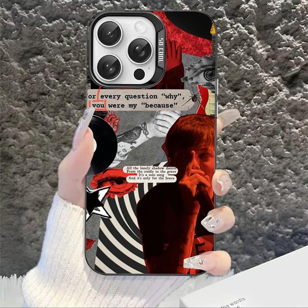 Чехол для телефона L-Louis Singer T-Tomlinson Для IPhone 16 15 14 13 12 11 Pro Max X XR XSMAX 8 7 Plus Матовый Ударопрочный Задний Чехол