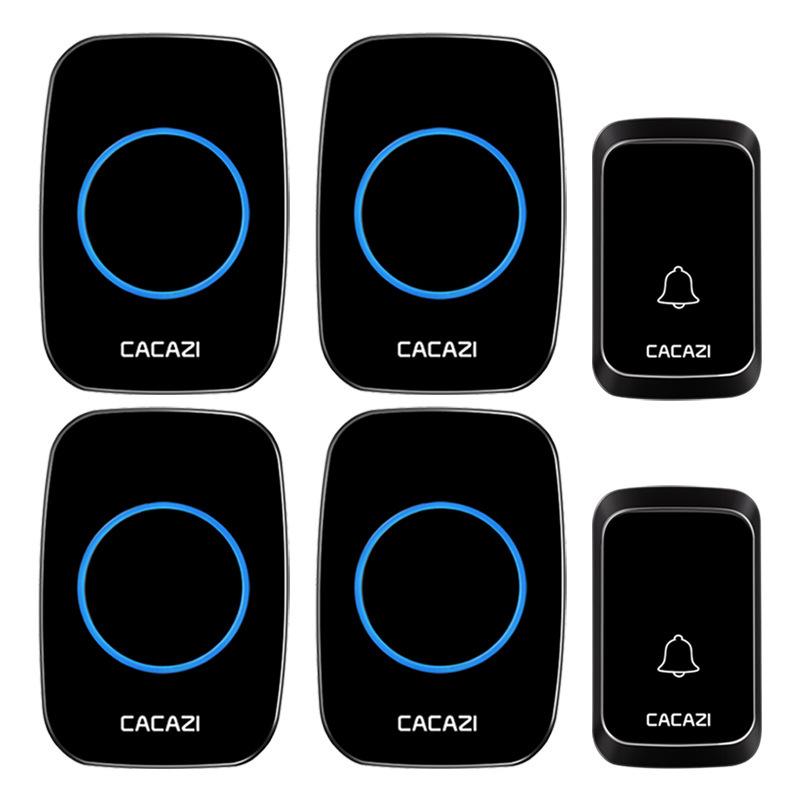 Wireless Waterproof Doorbell with Long Range, 58 Melodies, 4 Volume Levels, and Memory Function