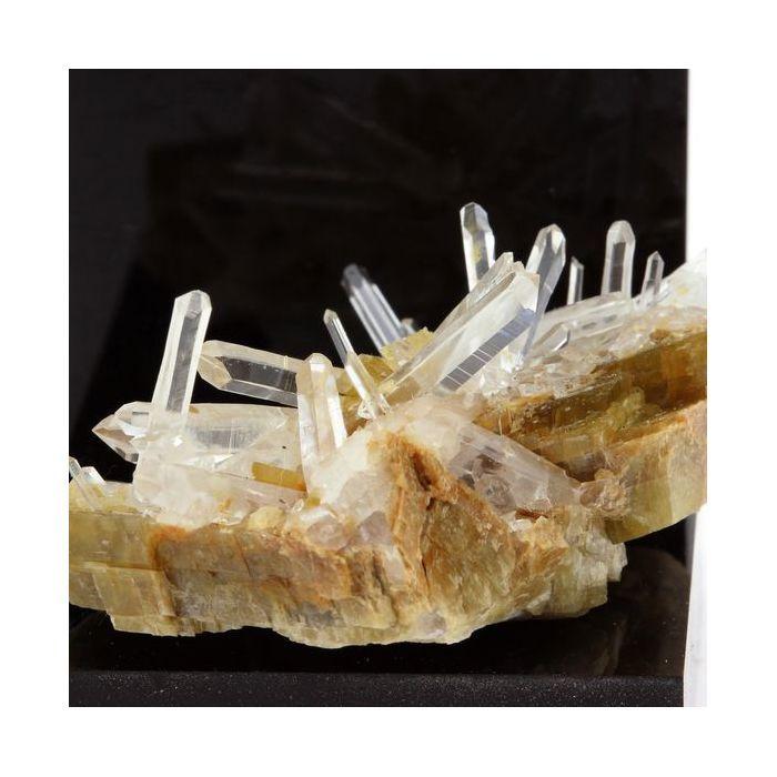 Sidérite, Quartz 134.9 carats