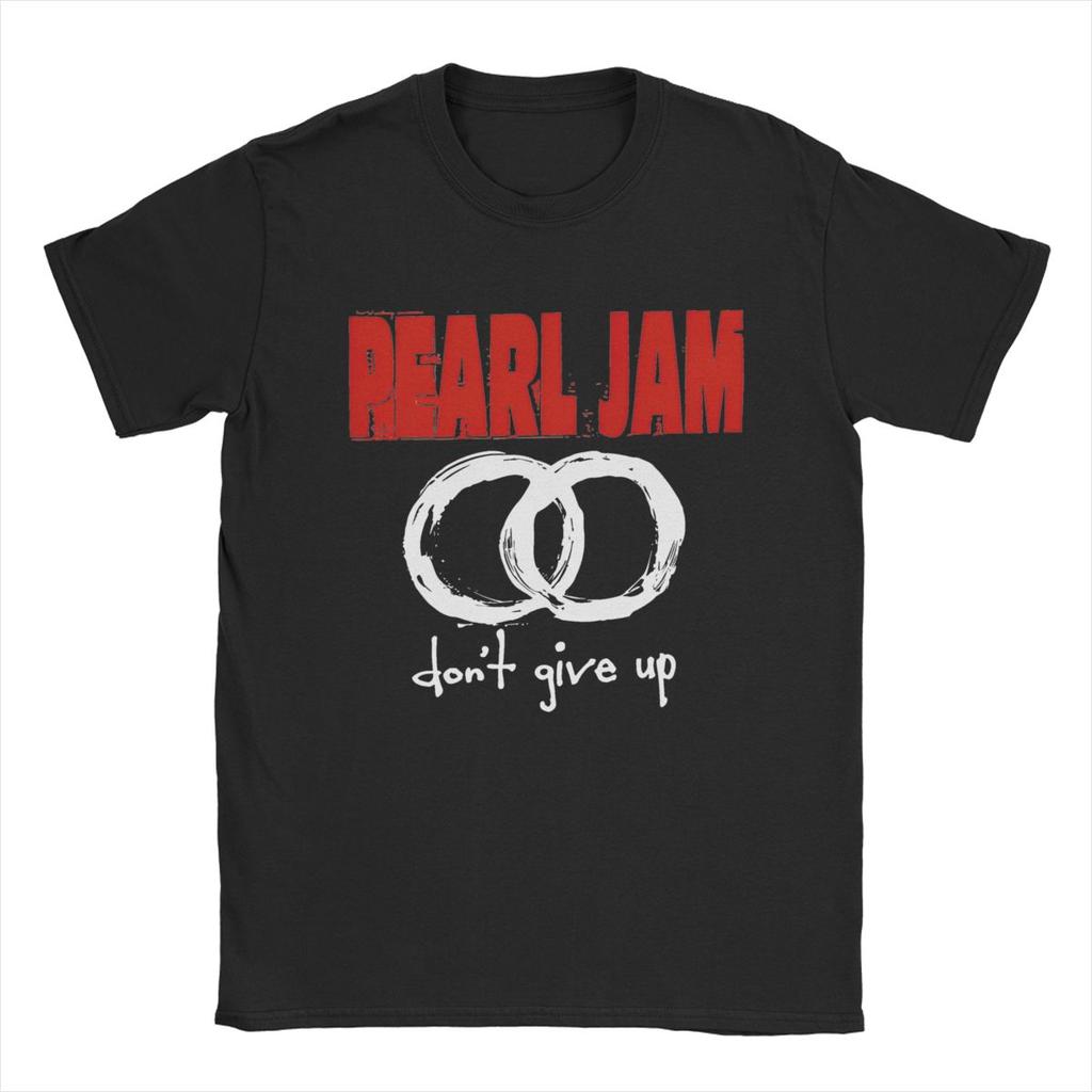 Футболки Fashion Pearls Jam Tour Album для мужчин и женщин, хлопковая футболка, одежда для взрослых