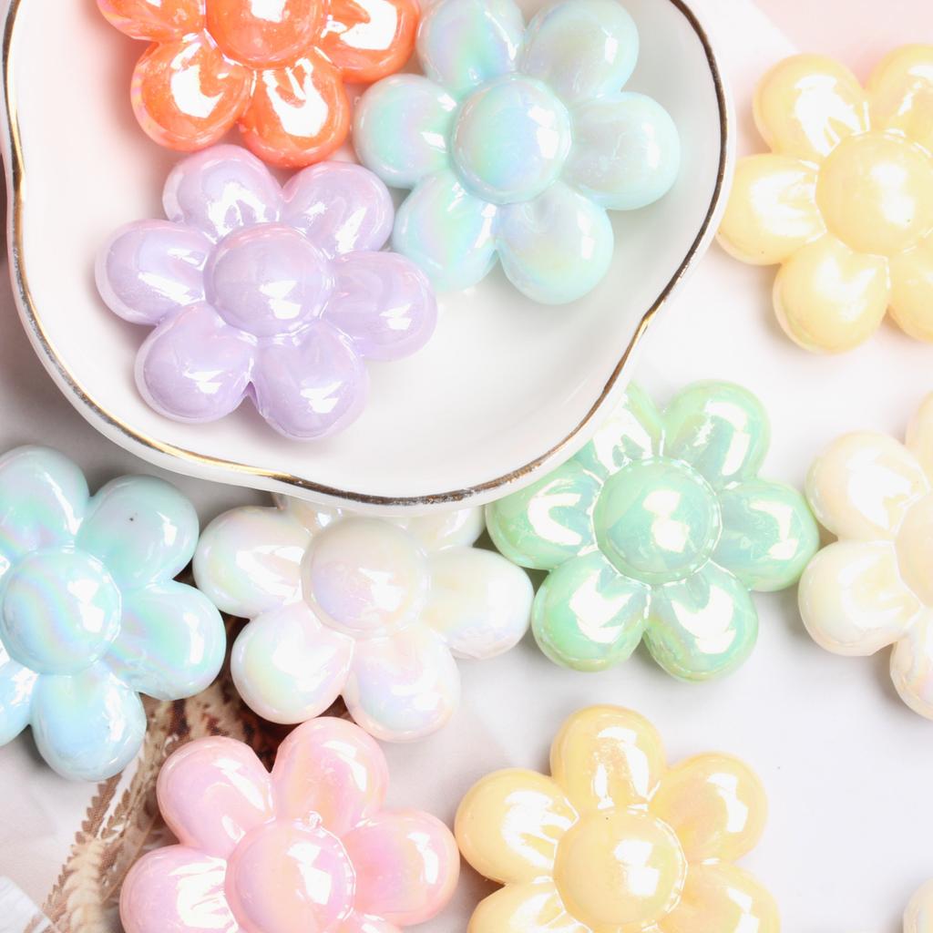 Ювелирные аксессуары с отверстием Креативный бисерный материал Ручной работы Акриловые россыпные бусины Подвески Бисероплетение Креативный материал ручной работы 5 шт. Сделай сам бусины