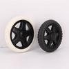 Flexible Shopping Cart Wheels Wear-resistant Travelling Trolley Caster Fashion Tire Wheel  Portable