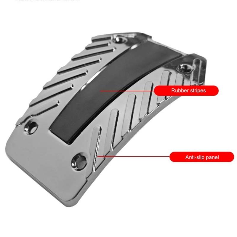 3pcs/Set Manual Transmission Brake Clutch Accelerator Pedal Set for Most Car SUVs Auto Accessories Throttle Clutch Pedal
