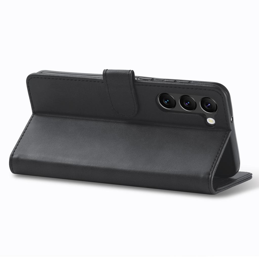 LC.IMEEKE For Samsung Galaxy S24 Case Anti-drop Leather Wallet Phone Cover