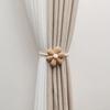 Flower Shape Window Curtain Buckles Elastic Band Curtain Rope Holders Curtain Tieback  Home Decor