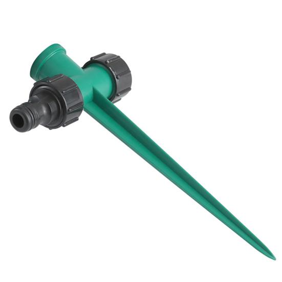 2 шт. вилка для полива с двойной головкой, садовый шланг, спринклерный разъем для орошения, заземляющий кол для газона