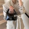Портативная сумка-пельмень с бантом женская корейская версия ins трендовая модная сумка через плечо 2025 новая простая и универсальная женская сумка