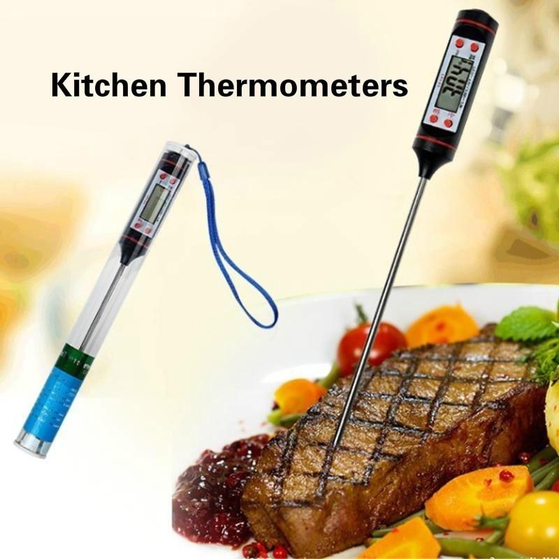 Thermometer Oven Tool Household Kitchen Digital Thermometer for Meat Water Milk Cooking Food Probe BBQ Electronic Tools