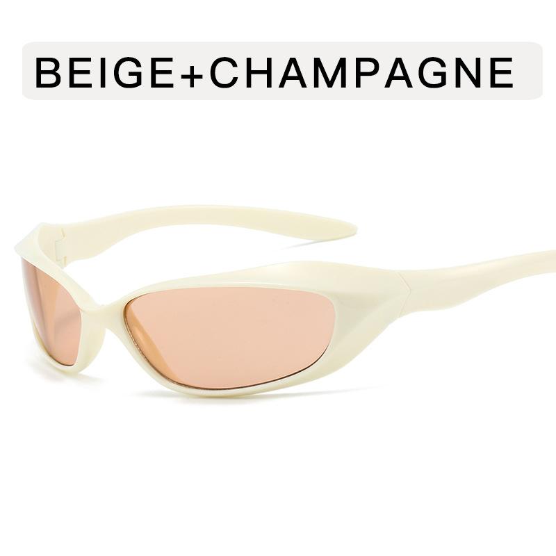 Женские солнцезащитные очки в стиле панк Y2K Стильные антибликовые дизайнерские солнцезащитные очки Женские для сцены Мужские солнцезащитные очки