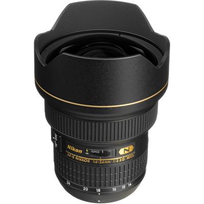 Сверхширокоугольный зум-объектив Nikon AF S NIKKOR 14 24 мм f 2.8g ED, совместимый с полноразмерными объективами