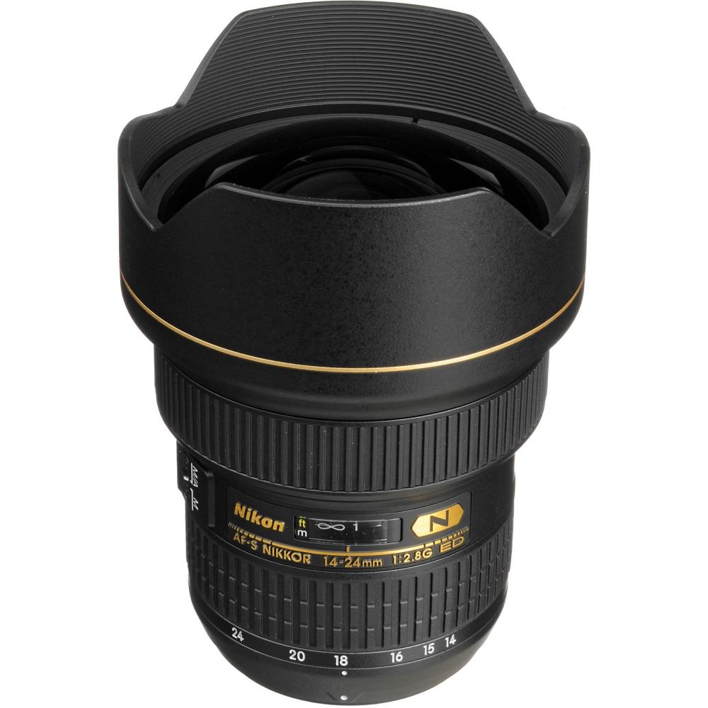 Сверхширокоугольный зум-объектив Nikon AF S NIKKOR 14 24 мм f 2.8g ED, совместимый с полноразмерными объективами