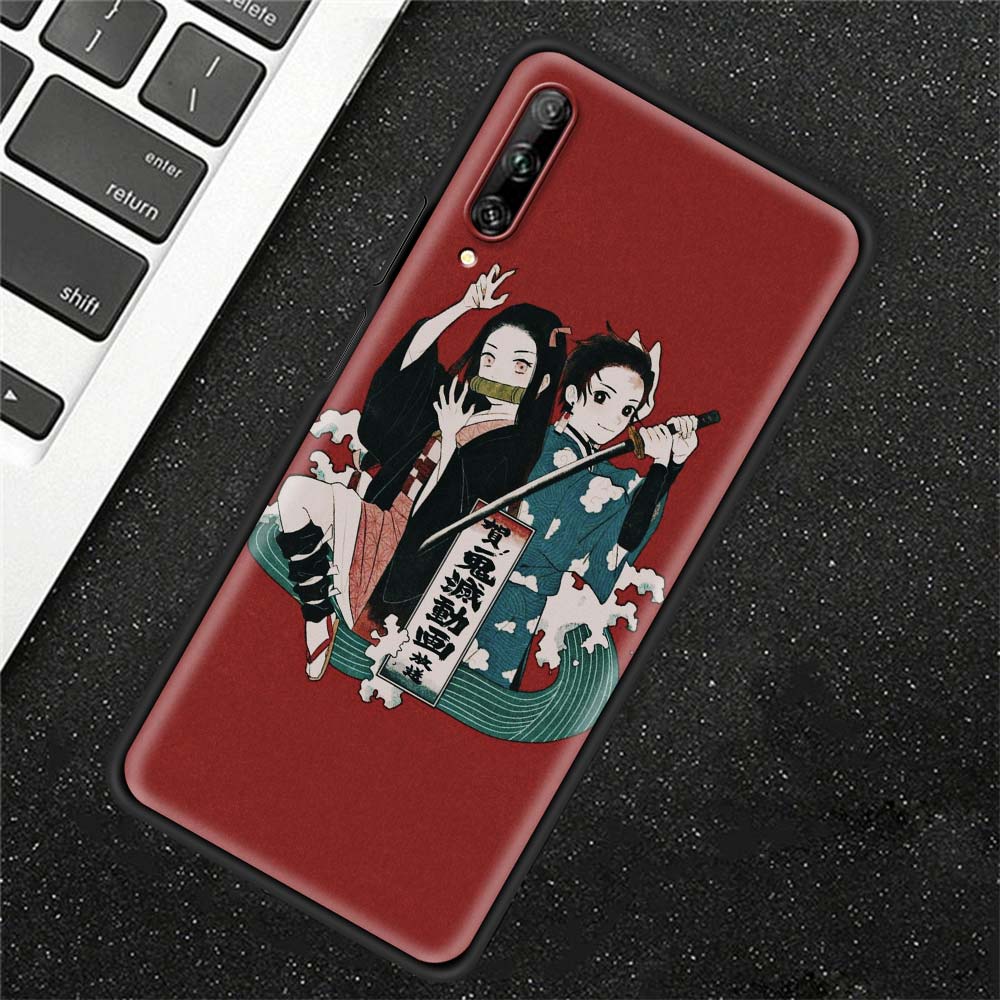 Силиконовый чехол из ТПУ Demon Slayer Kimetsu No Yaiba для Huawei Y6 Y7 Y9 2019 Y5 Y5p Y6p Y6s Y7p Y8p Y8s Y9a Y9s Y9 Prime, мягкий чехол