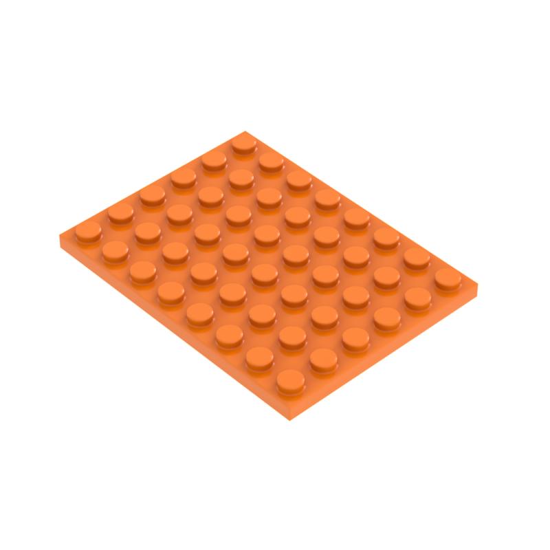 MOC Мелкие Строительные Блоки 6x6 Деталей Базовая Пластина DIY Детали Аксессуары Совместимые 3958