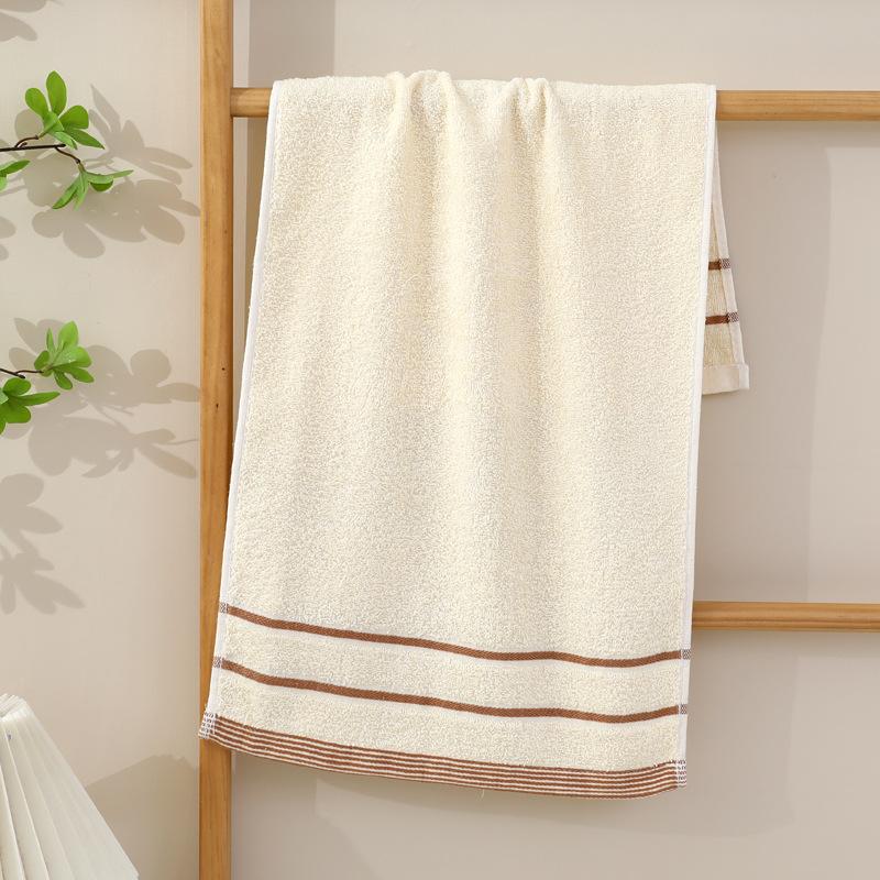 Полотенце из чистого хлопка, бытовое, однотонное, впитывающее полотенце для рук, для взрослых, для лица