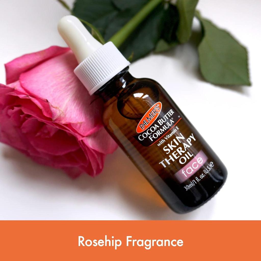 Face Serum, Palmer' Cocoa Butter Cocoa Butter Formula Skin Therapy Oil, Natural Rosehip, 30