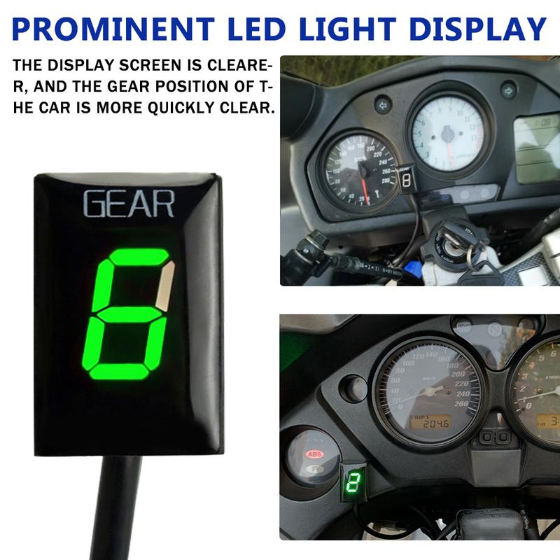 Gear Indicator Counter Speed Display Meter For Honda CB500X CB600F Hornet CB650F CBR1000RR CBR600RR Motorcycle Accessories Parts