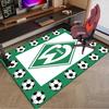 1PC Green Werder Symbol Rug Game Carpet, Floor Mat for Bedroom Living Room Entryway Rug, Home Decor Idea Gift for Christmas birthday