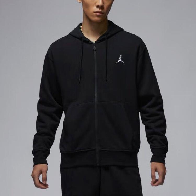 Мужская толстовка Air Jordan с полной молнией 'Черная' FQ1867-010
