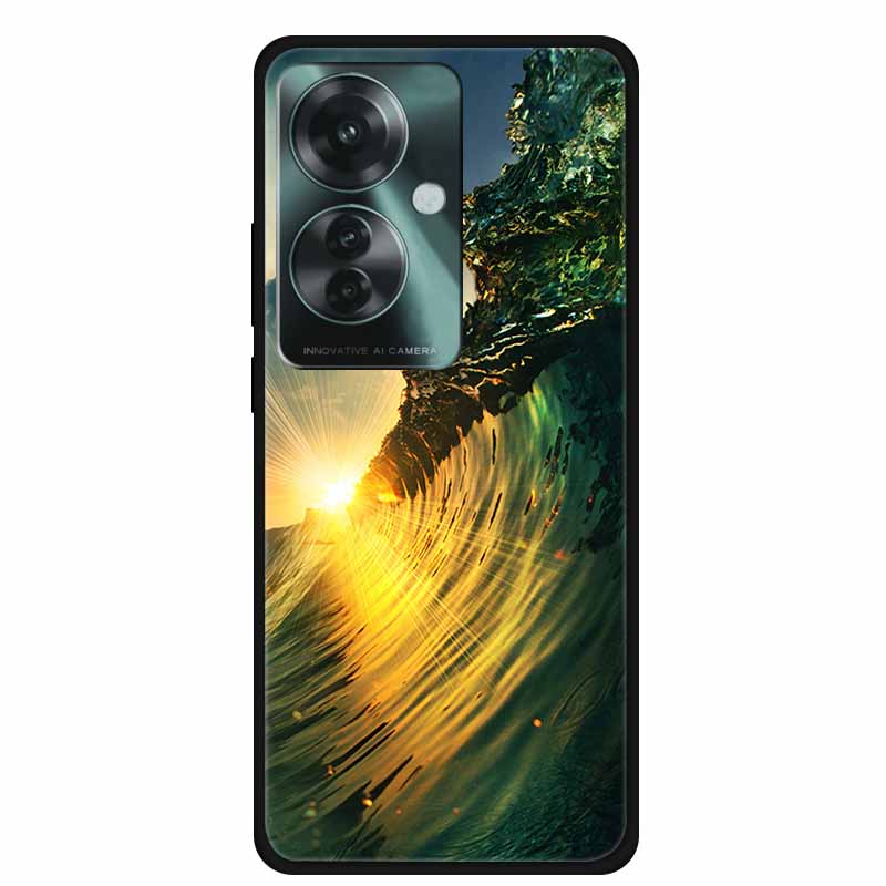 For OPPO Reno 11A Cases Shockproof Phone Cover Soft Silicone Fashion Cool Cases for OPPO Reno11 A 11A Bumper for OPPO Reno11 A